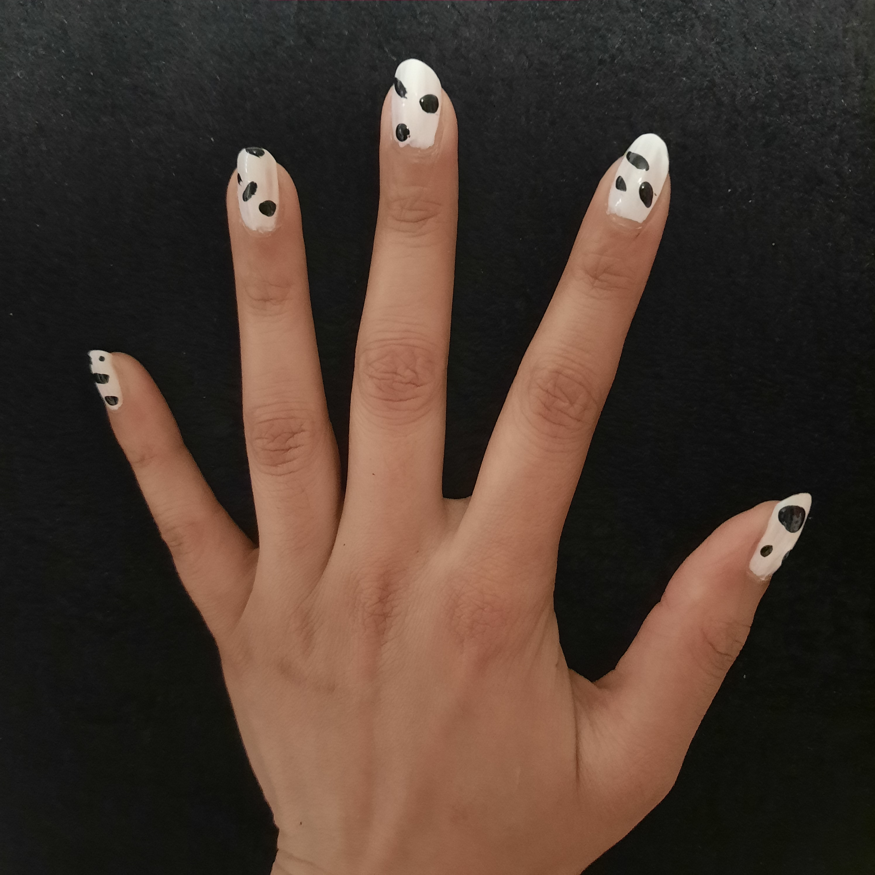 Cow print nails | Cow nails, Short acrylic nails, Cute gel nails